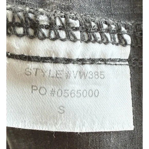 Vuori Vintage Ripstop Short DuraTerra Drawstring High Rise Charcoal Gray Small - Picture 9 of 10